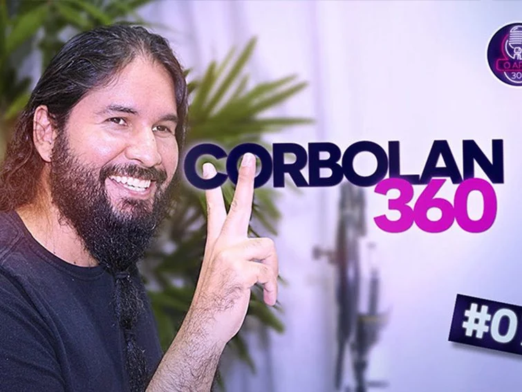 Corbolan360 no podcast Apê 301 gravado em Volta Redonda RJ